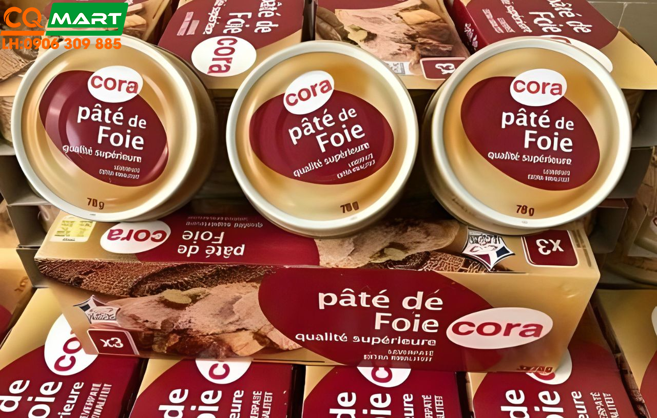 Pate Pháp De Foie Cora Pháp 78g