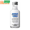 Rượu Absolut Vodka 40% Chai Mini 50ml