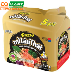 Mì Lẩu Thái Koreno Lốc 5 gói