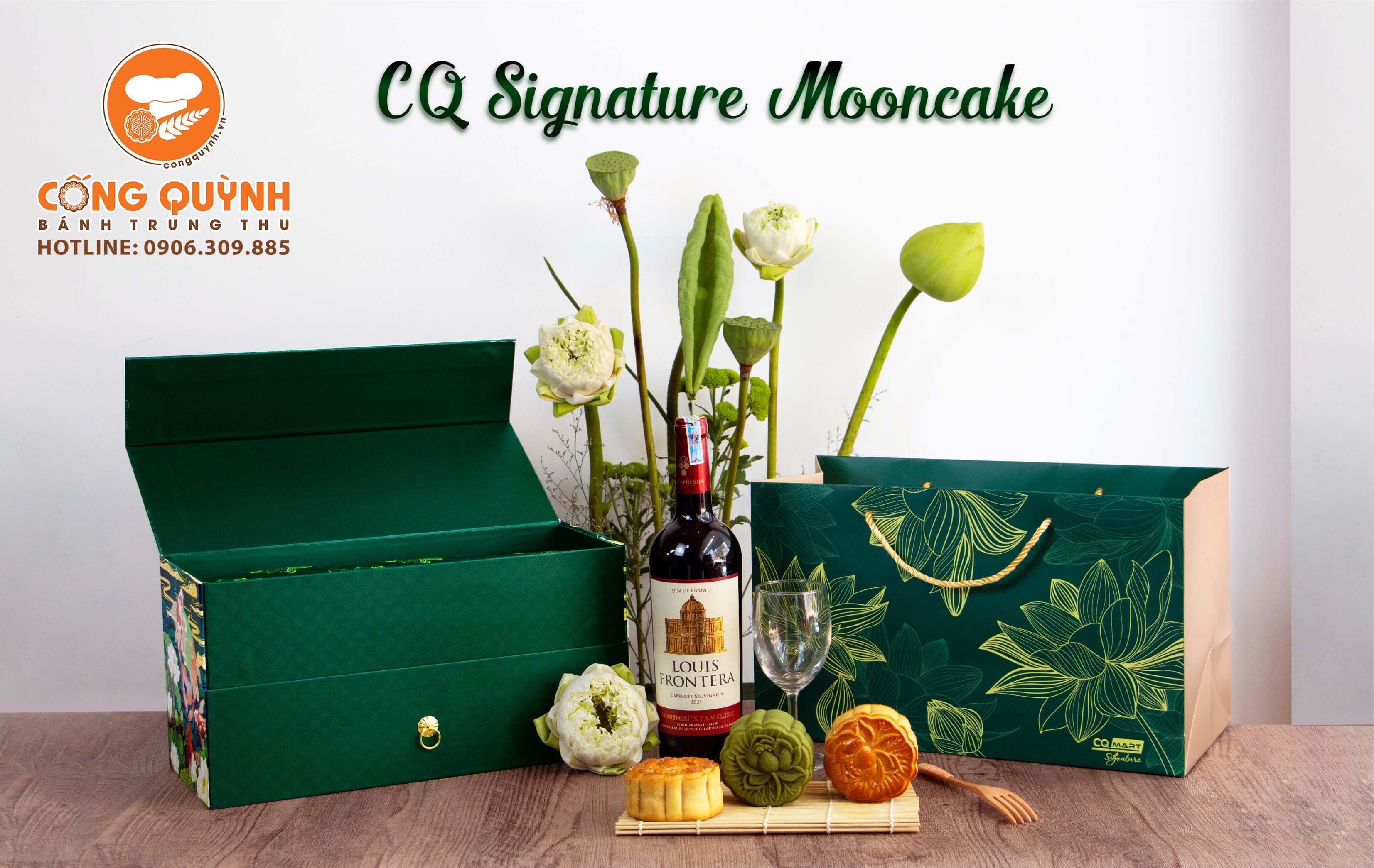 Hộp Exquisite CQ Signature Mooncake
