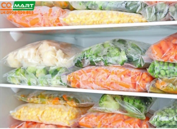 Những sai lầm phổ biến khi lưu trữ thực phẩm đông lạnh