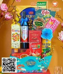 Giỏ Quà Tết Tâm Giao GQ261