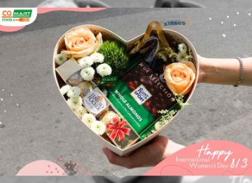 Trao yêu thương với quà tặng phái nữ nhân dịp 8-3