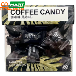 Kẹo Cà Phê Đen Đài Loan Không Đường Hộp 70g