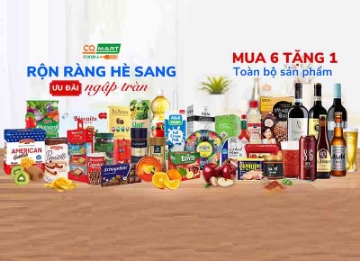 Rộn ràng hè sang - Ưu đãi ngập tràn tại CQ MART