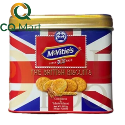 Bánh Quy Lúa Mì Nguyên Cám McVitie's Digestive Mini Hộp 227,5g