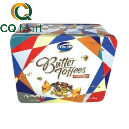  Kẹo Socola Butter Toffees Hộp Thiếc Vuông 350g