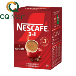 NESCAFE 3in1 Cà Phê Rang Xay Hòa Tan Đậm Đà Hài Hòa 