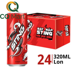 Nước Tăng Lực Sting Dâu Lon 330ml