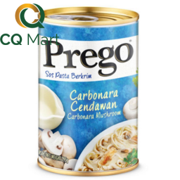 Sốt Mì Ý Carbonara Nấm Prego Hũ 295g