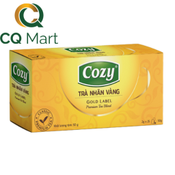 Trà Cozy Black Tea Nhãn Vàng 2g x 25gói