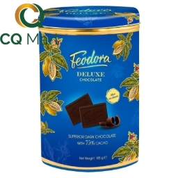 Socola Feodora Superior Dark Chocolate with 75% Cacao 105g xanh