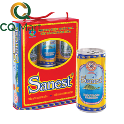 Nước Yến Sào Khánh Hòa Sanest Hộp 6 Lon