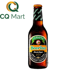 Bia Đen Lào Dark Lager 6% Chai 330ml