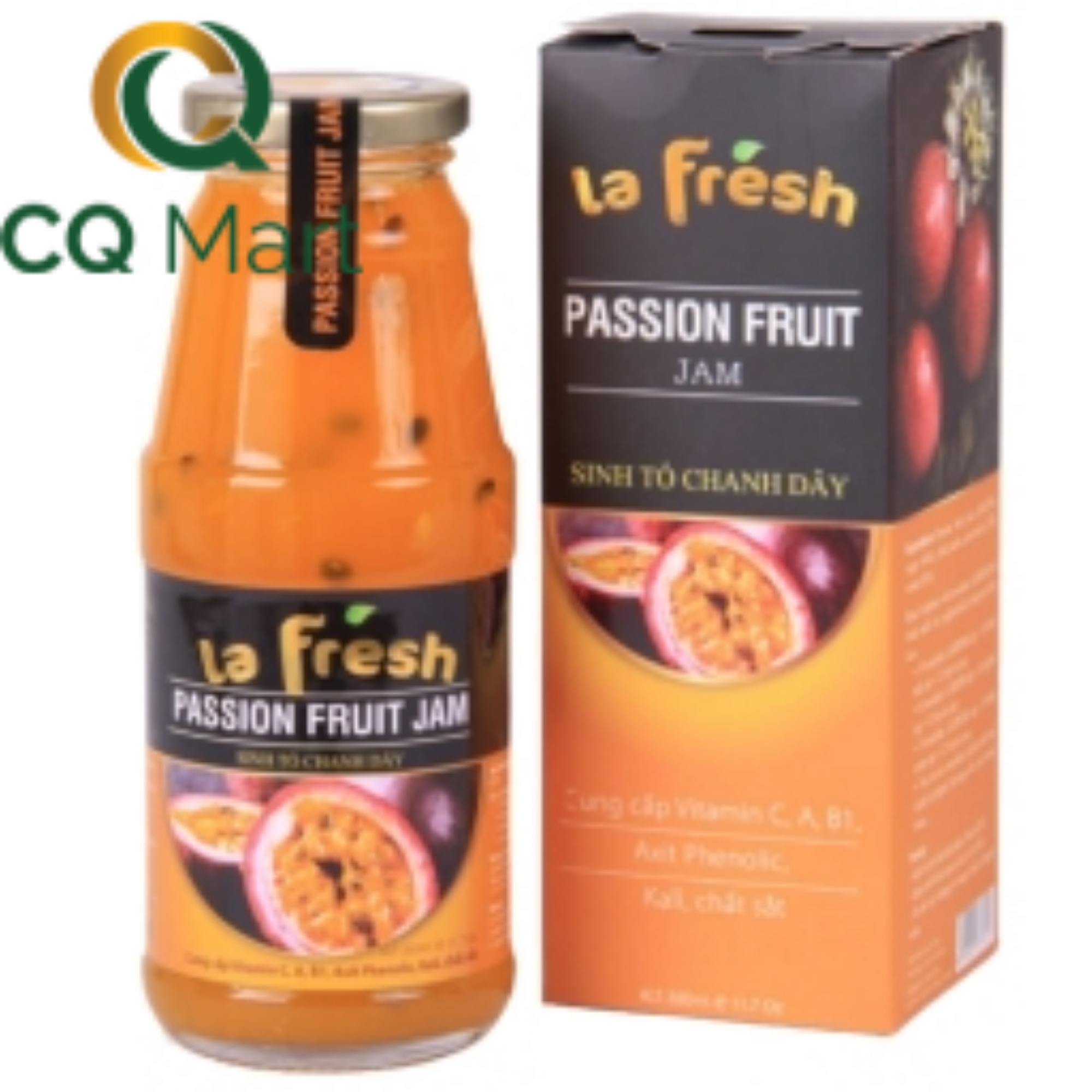CQ Mart Food & Wine. Sinh Tố Chanh Dây Lafresh hũ 350ml