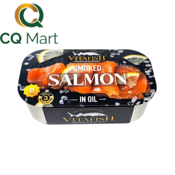 Cá Hồi Hun Khói Ngâm Dầu Vitafish Premium 120g