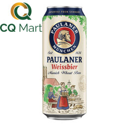 Bia Đức Paulaner Weissbier 5,5% Lon 500 ml
