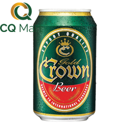 Bia Crown Campuchia 4.5% Lon 330ml