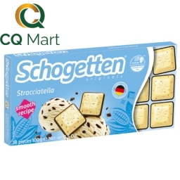 Socola Vị Kem Ý Stracciatella hiệu Schogetten Thanh 100g