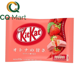 Bánh KitKat Socola Vị Dâu Nhật Bản 124,3g