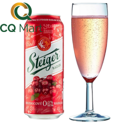 Bia Tiệp Steiger Cranberry 0% Lon 500ml