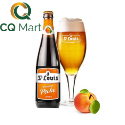 Bia Trái Cây Bỉ St Louis Premium Pêche 2,6% Chai 250ml