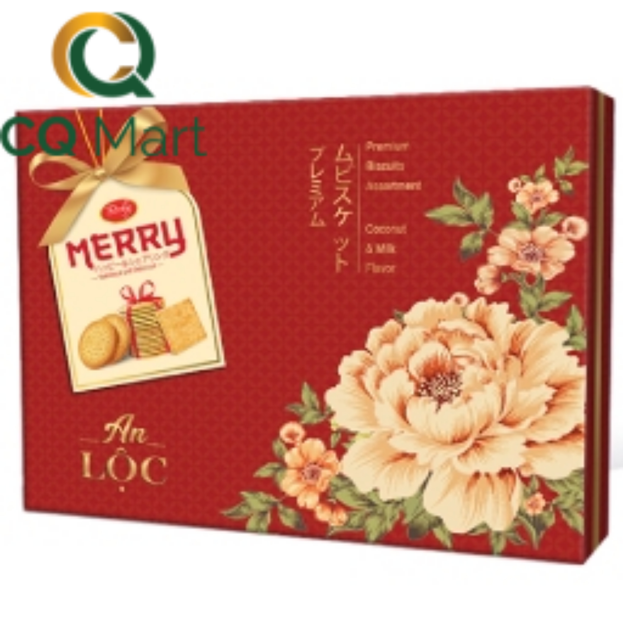 CQ Mart Food & Wine. Bánh quy sữa Richy Merry An Lộc 420g