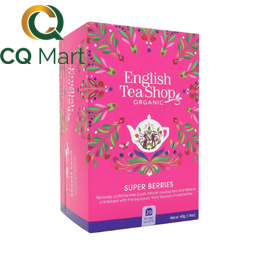 Trà English Tea Shop Organic Super Berries Hộp 40g
