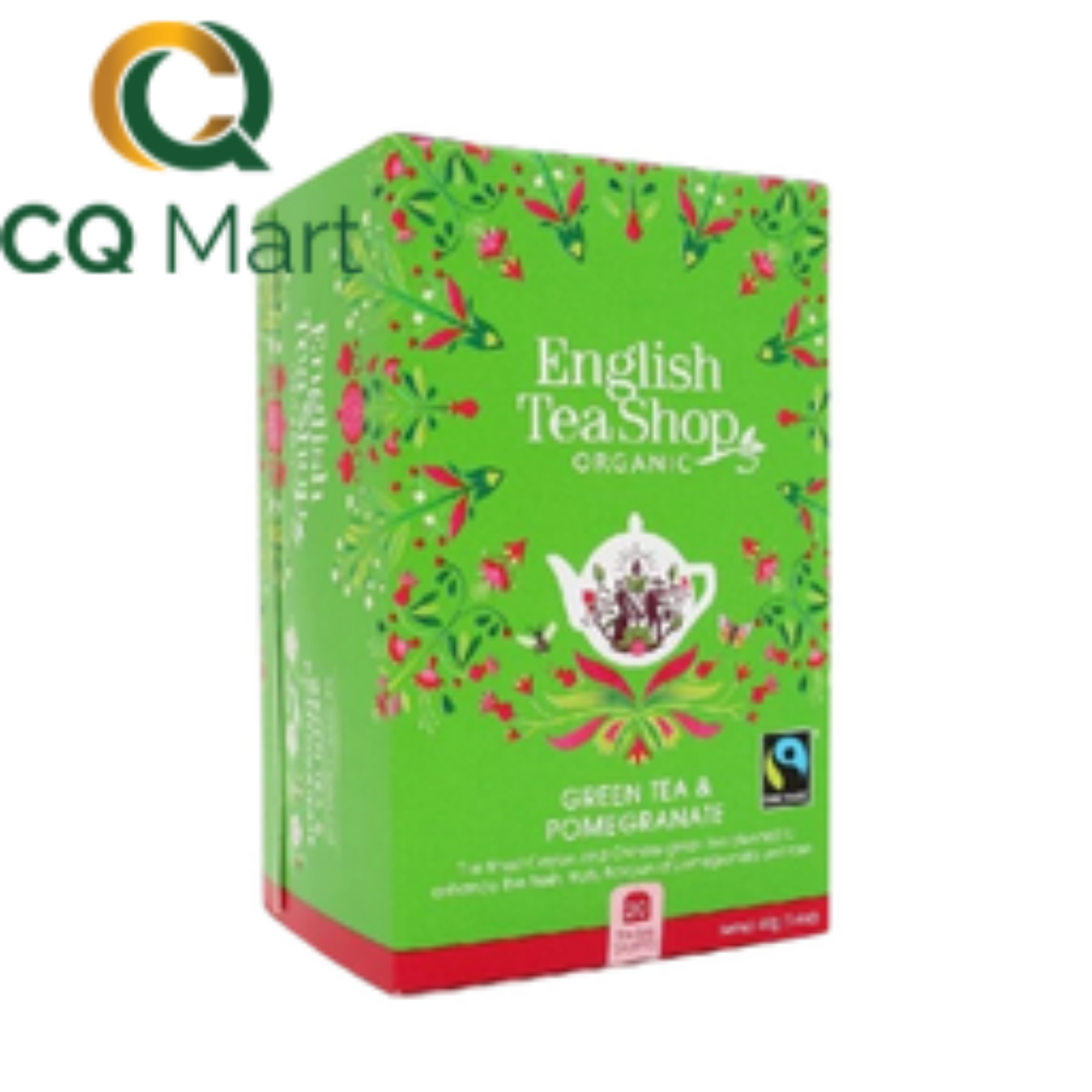 CQ Mart Food & Wine. Trà Organic Green Tea & Pomegranate English Tea ...
