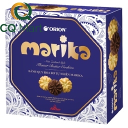 Bánh Quy Hoa Orion Marika Bơ Tươi Hộp Thiếc 432g