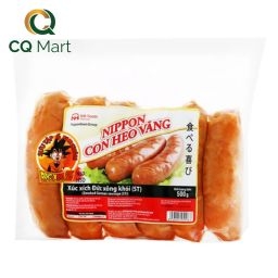 Xúc Xích Đức Xông Khói Con Heo Vàng 500g