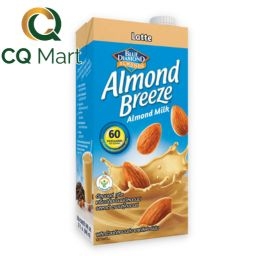 Sữa hạt hạnh nhân Almond Breeze - Vị cà phê Latte - Hộp 946ml