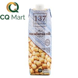 Sữa hạt mắc ca nguyên chất 137 DEGREES - Hộp 1L	