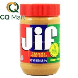 Bơ đậu phộng mịn JIF 454g