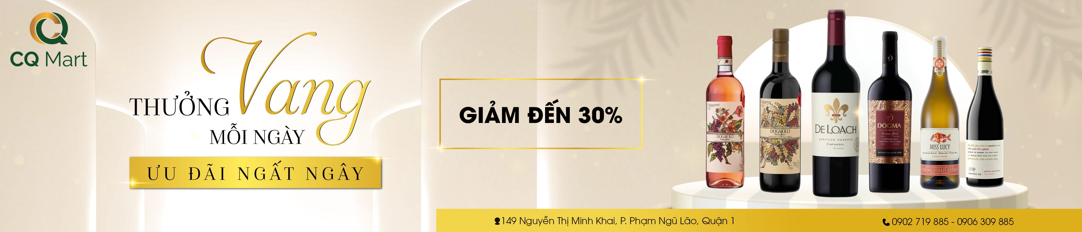 Khuyen mai vang mua 6 tang 1