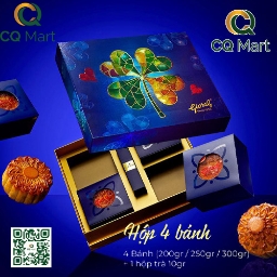 Bánh Trung Thu Givral 2025 Combo Sum Vầy 3 (4 Bánh)
