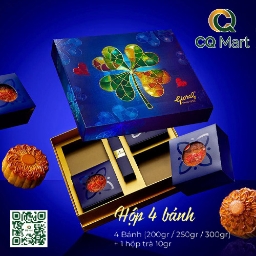 Bánh Trung Thu Givral 2025 Combo Tâm Giao 1 (4 Bánh)