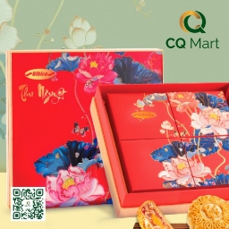 Bánh Trung Thu Bibica 2025 Hộp Thu Nguyệt 3