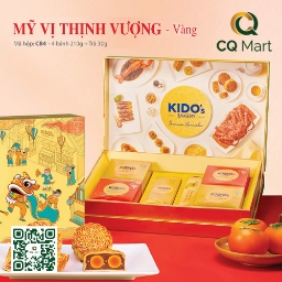 Bánh trung thu Kido - Mỹ Vị Thịnh Vượng Vàng