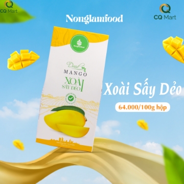 Xoài sấy dẻo & Thơm sấy dẻo Nonglamfood – Từ vườn trái cây Việt tươi ngon