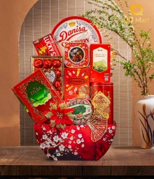 Giỏ Quà Tết Tâm Giao GQ318