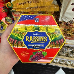 Nho khô let's go lục giác 100g