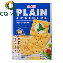 Bánh Meiji Plain Cracker Hộp 104g
