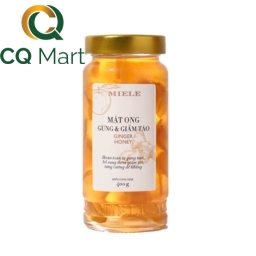 Mật ong Gừng & Giấm Táo Miele Duy Anh Bee 400g
