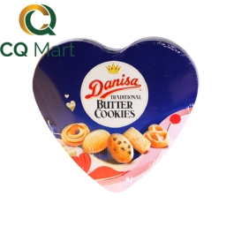 Bánh quy bơ Danisa Trái Tim 132g