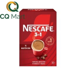 Nescafe 3in1 Vị Nguyên bản hộp 288g (18x16g)