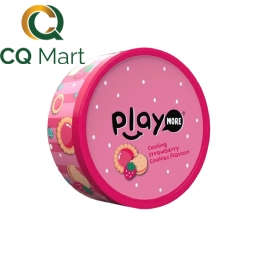 Hộp Kẹo The Không Đường Hương Bánh Cookie Dâu Playmore 40G