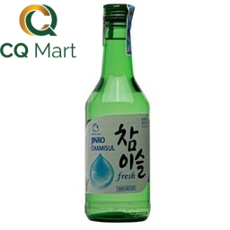 Rượu Hàn Quốc Soju Jinro Fresh 17.2% Chai 360ml