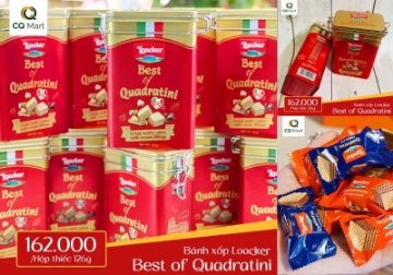 Bánh Xốp Loacker Nhập Khẩu – Giòn Thơm Nhiều Lớp, Đậm Vị Tinh Tế