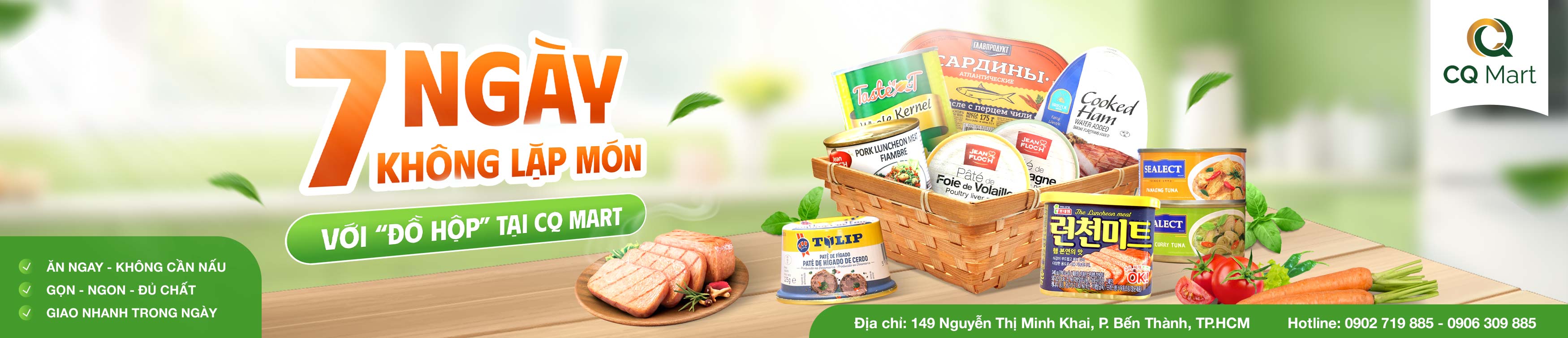 Tổng hợp đồ hộp